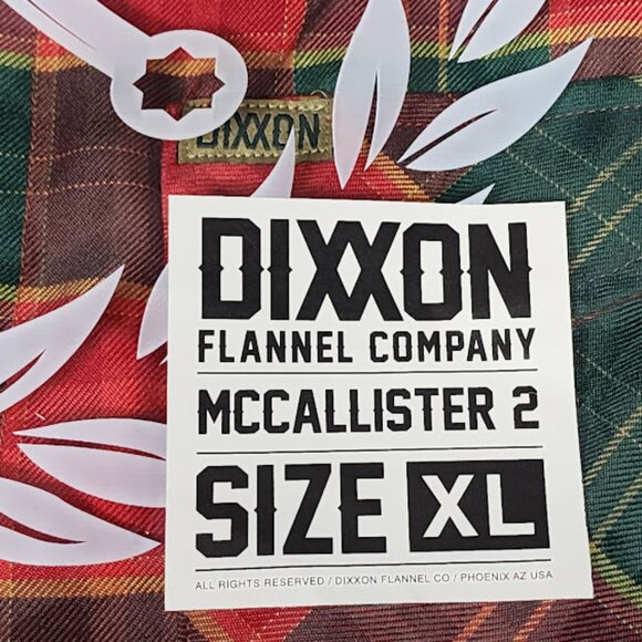 DIXXON FLANNEL - MCCALLISTER 2 Flannel Shirt - Men's XL - Picture 7 of 11